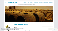 Desktop Screenshot of flaschentester.com